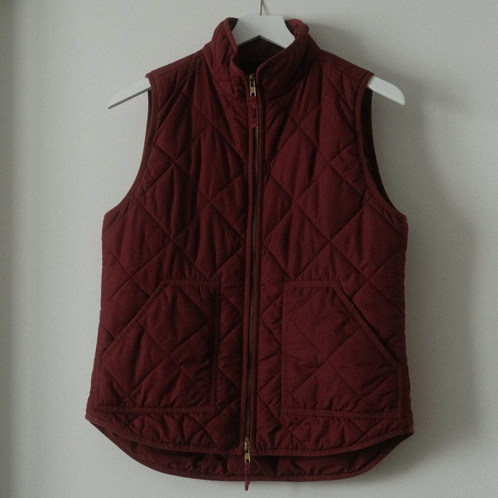 J. Crew | Quilted Vest | S |